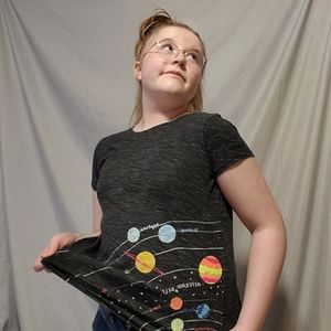 Cat & Jack Solar System Girls Tee